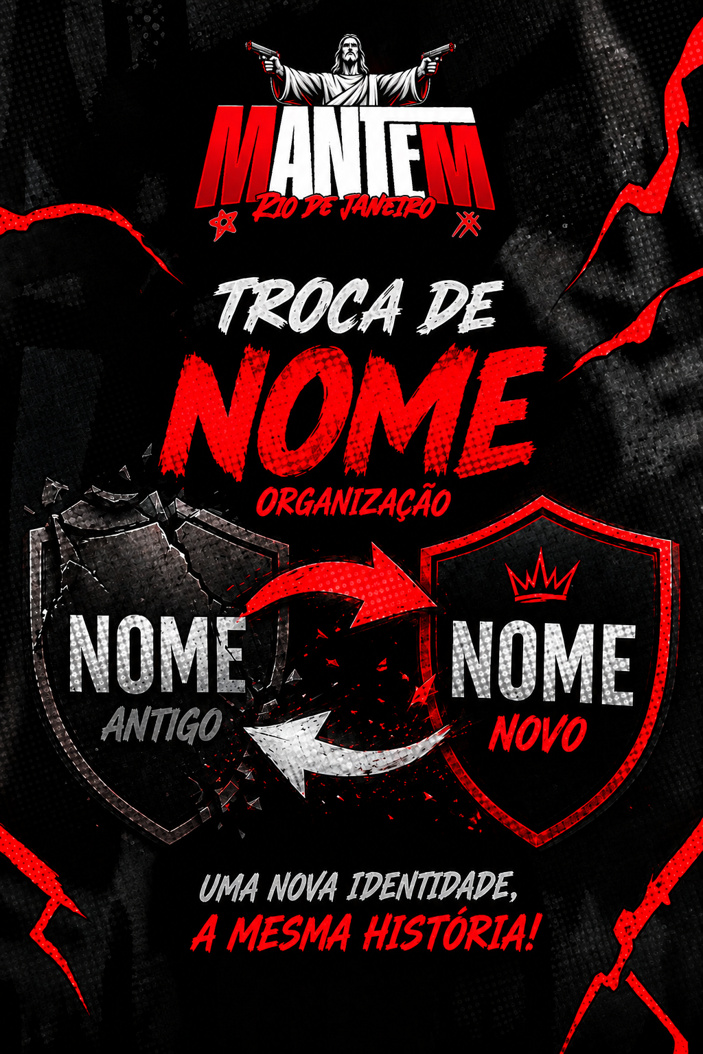 Troca de Nome Organizacao